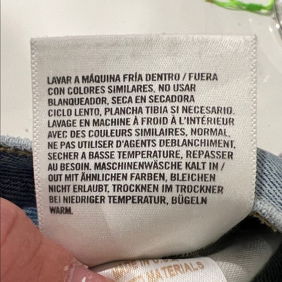 Agolde Sky Blue Denim Skirt - Picture 9 of 10